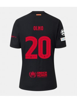 Muži Futbalové oblečenie Barcelona Dani Olmo #20 2024-25 Krátky Rukáv - Preč